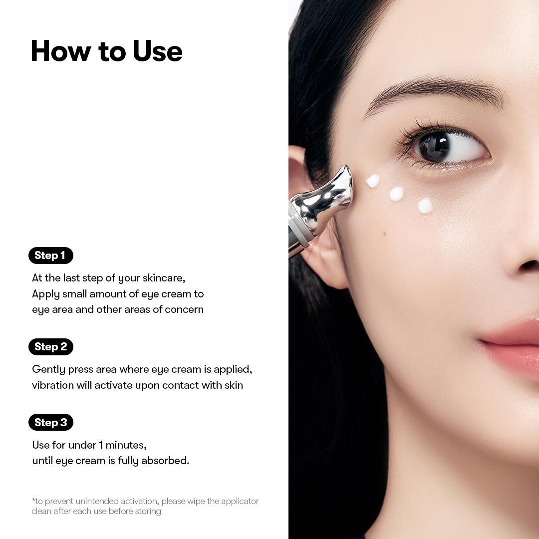 [VT Official Authentic] VT Reedle Shot Lifting & Firming Eye Cream | Vibrating Massage Eye Cream | Anti-Aging, Dark Circle Reduction, Deep Penetration Formula | Brightening, Firming, Anti-Aging, Reduces Dark Circles