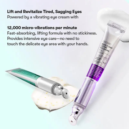 [VT Official Authentic] VT Reedle Shot Lifting & Firming Eye Cream | Vibrating Massage Eye Cream | Anti-Aging, Dark Circle Reduction, Deep Penetration Formula | Brightening, Firming, Anti-Aging, Reduces Dark Circles