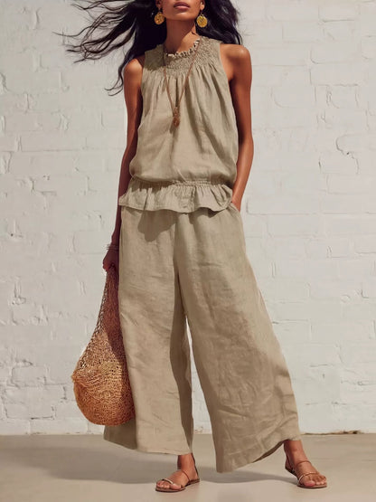 Women's Breathable Casual Summer Two-Piece Outfit