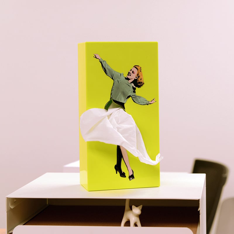 Early Christmas Sale - Flying Skirt Tissue Box FREE SHIPPING