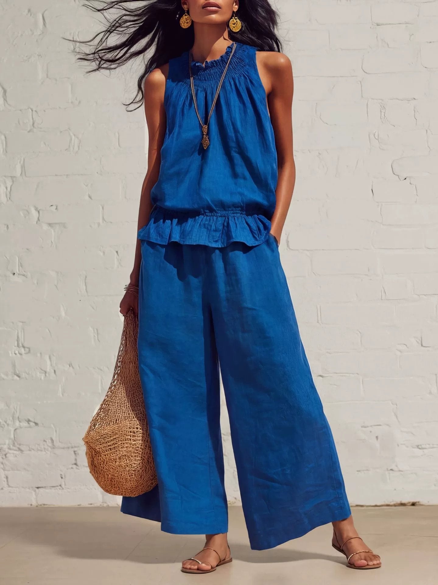 Women's Breathable Casual Summer Two-Piece Outfit