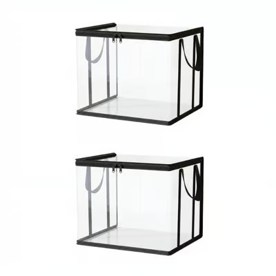 🎁 Mother's Day Sale 49% OFF📦Large Heavy-Duty Thick Plastic Clear Storage Bag for Clothes, Moving & Storage