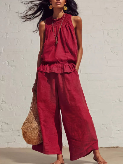 Women's Breathable Casual Summer Two-Piece Outfit