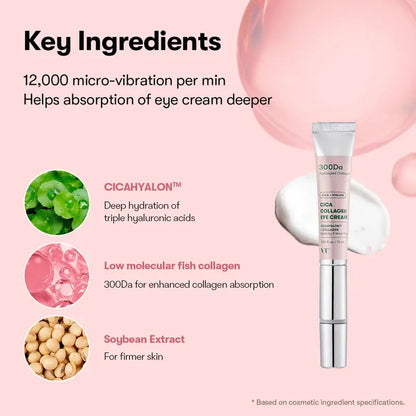[VT Official Authentic] VT Reedle Shot Lifting & Firming Eye Cream | Vibrating Massage Eye Cream | Anti-Aging, Dark Circle Reduction, Deep Penetration Formula | Brightening, Firming, Anti-Aging, Reduces Dark Circles