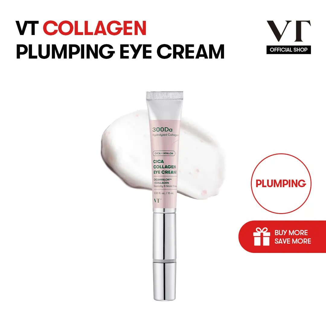 [VT Official Authentic] VT Reedle Shot Lifting & Firming Eye Cream | Vibrating Massage Eye Cream | Anti-Aging, Dark Circle Reduction, Deep Penetration Formula | Brightening, Firming, Anti-Aging, Reduces Dark Circles